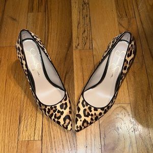Jessica Simpson Leopard Heels